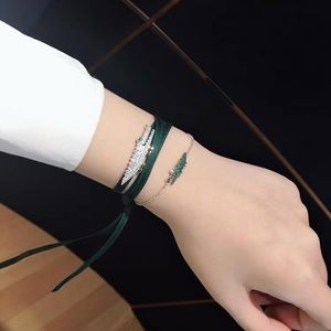 Adjustable Crystal Silver Crocodile Bracelet